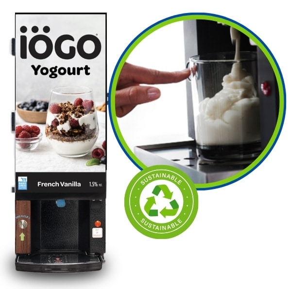 Perfect Parfait Yogourt Dispenser – Black