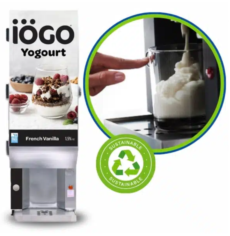 Perfect Parfait Yogourt Dispenser – Stainless Steel